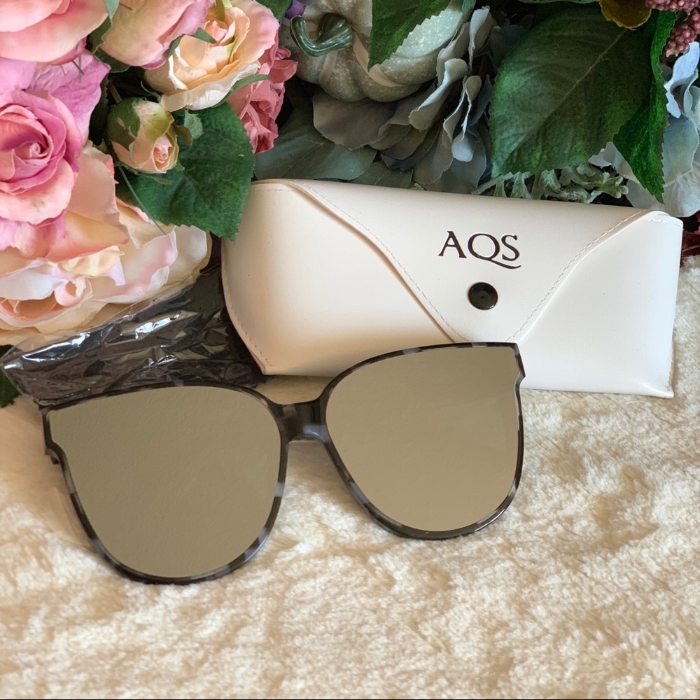AQS Iris 65mm cat eye sunglasses